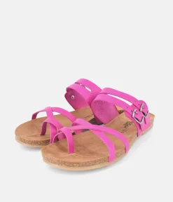 Mustang Pretty Pink Strappy Sandals