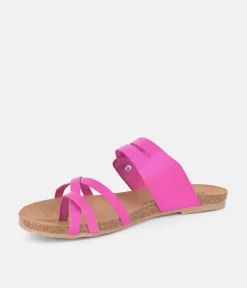 Mustang Pretty Pink Strappy Sandals