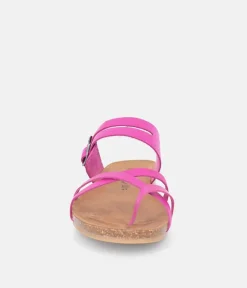 Mustang Pretty Pink Strappy Sandals