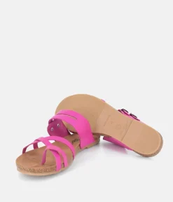 Mustang Pretty Pink Strappy Sandals