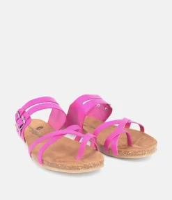 Mustang Pretty Pink Strappy Sandals