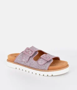 Mustang Pretty Rose Multi Twin Strap Sandals