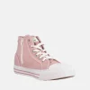 Mustang Pretty Rose Pink Hi-Top Trainers