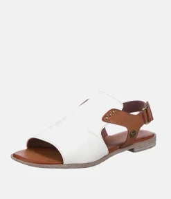 Mustang Pretty White Combi Sandals