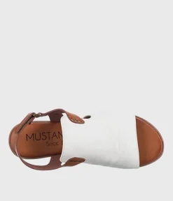 Mustang Pretty White Combi Sandals
