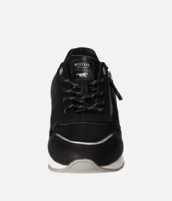 Mustang Sporty Black Combi Sneaker