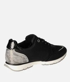 Mustang Sporty Black Combi Sneaker