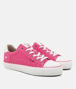 Mustang Sporty Hot Pink Low Top Trainer