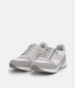 Mustang Sporty Ice White/Grey Fashion Sneakers