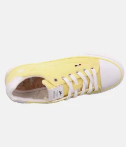 Mustang Sporty Yellow Low Top Trainer