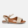 Mustang Stylish Beige Leather Sandals