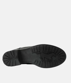 Mustang Stylish Black Ankle Boots