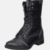 Mustang Stylish Black Midi Boots