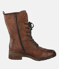 Mustang Stylish Cognac Midi Boots