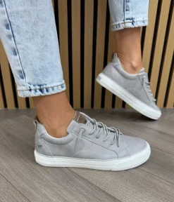 Mustang Stylish Grey Slip On Sneaker