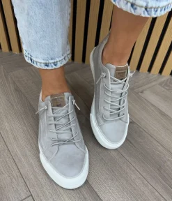 Mustang Stylish Grey Slip On Sneaker