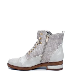Mustang Stylish Ice White Ankle Boots