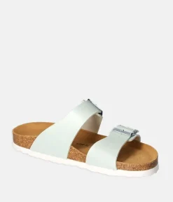 Mustang Stylish Mint Green Twin Strap Sandal