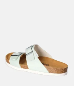 Mustang Stylish Mint Green Twin Strap Sandal