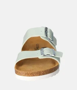 Mustang Stylish Mint Green Twin Strap Sandal