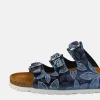 Mustang Stylish Navy Floral Sandals
