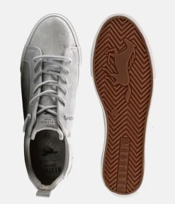 Mustang Stylish Silver Slip On Sneaker