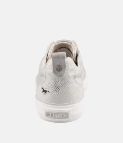 Mustang Stylish Silver Slip On Sneaker