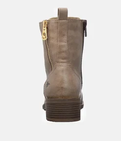 Mustang Stylish Taupe Ankle Boots