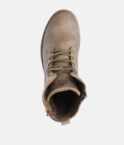 Mustang Stylish Taupe Ankle Boots