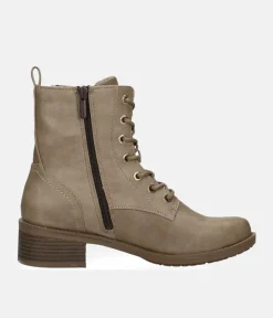 Mustang Stylish Taupe Ankle Boots