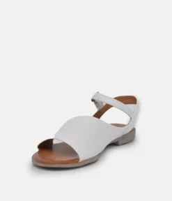 Mustang Stylish White Leather Sandals