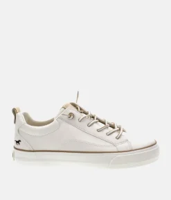 Mustang Stylish White Slip On Sneaker