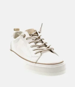 Mustang Stylish White Slip On Sneaker