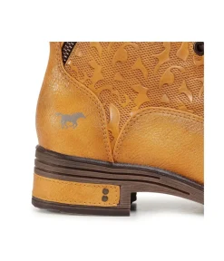 Mustang Stylish Yellow Ankle Boots