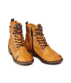 Mustang Stylish Yellow Ankle Boots