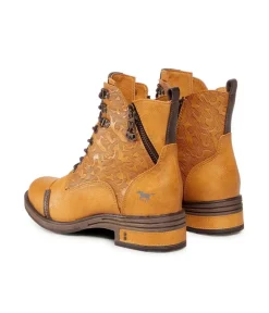 Mustang Stylish Yellow Ankle Boots