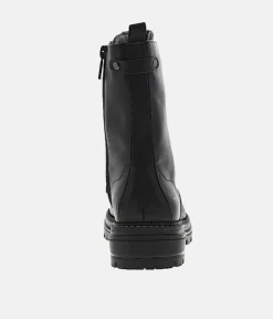Mustang Trendy Black Midi Ankle Boots