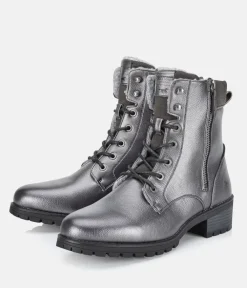 Mustang Trendy Dark Grey Ankle Boots