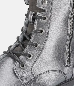 Mustang Trendy Dark Grey Ankle Boots