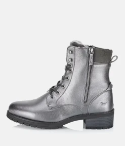 Mustang Trendy Dark Grey Ankle Boots