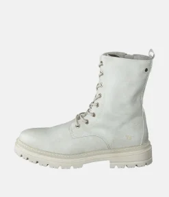 Mustang Trendy Ice White Midi Ankle Boots