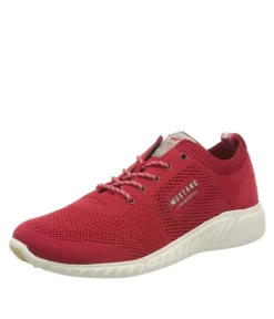 Mustang Trendy Red Fashion Trainers