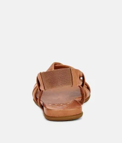Mustang Versatile Brown Strappy Sandals
