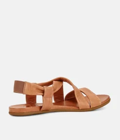 Mustang Versatile Brown Strappy Sandals