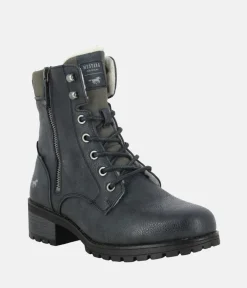 Mustang Versatile Navy Ankle Boots
