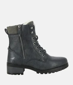 Mustang Versatile Navy Ankle Boots