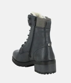 Mustang Versatile Navy Ankle Boots