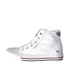 Mustang Versatile White Hi-Top Trainers