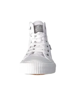 Mustang Versatile White Hi-Top Trainers