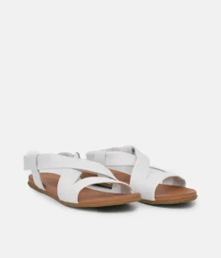 Mustang Versatile White Strappy Sandals